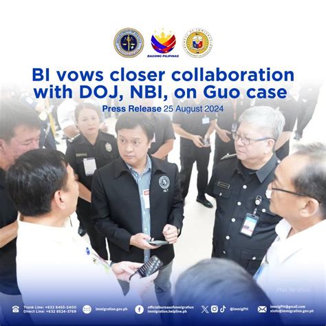nbi clark|BI to collaborate with DOJ, NBI on Guo case .